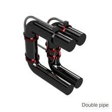 画像をギャラリービューアに読み込む, 2連パイプ ノンスケール 2種 S/Mサイズ 各2個セット