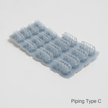 画像をギャラリービューアに読み込む, パイピング Type C ノンスケール S/Mサイズ 各8個セット