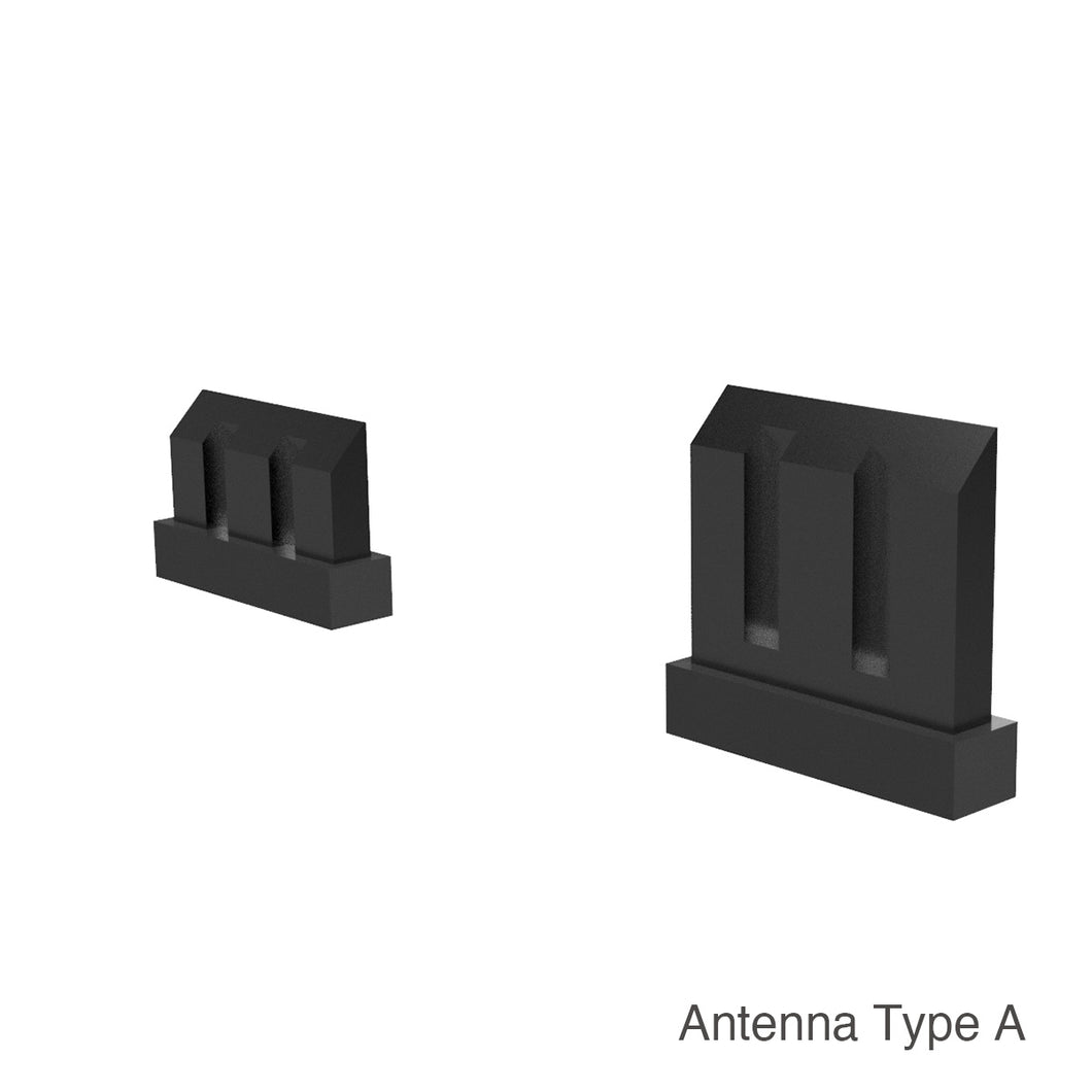 アンテナ　Type A　ノンスケール　S/Mサイズ　各8個セット