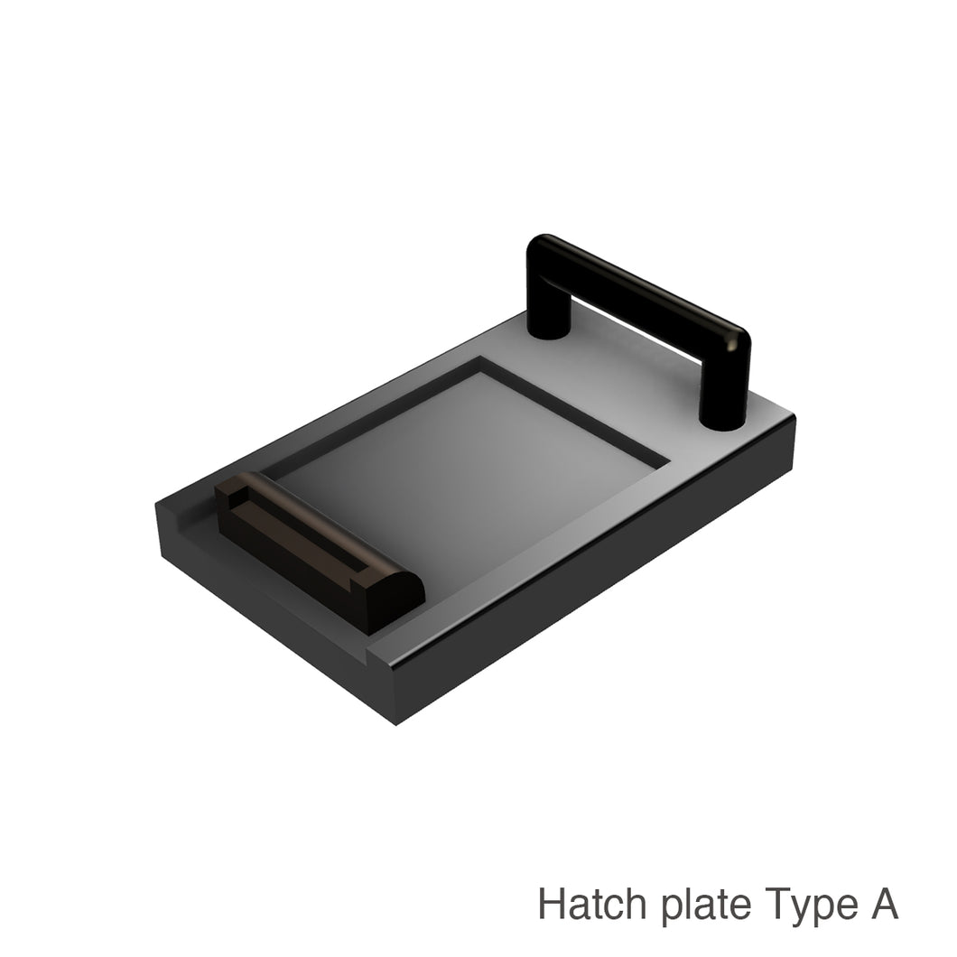 Hatch plate Type A non-scale S / M size 6 pieces each