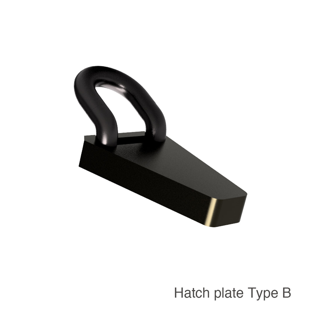 Hatch plate Type B non-scale S / M size 6 pieces each