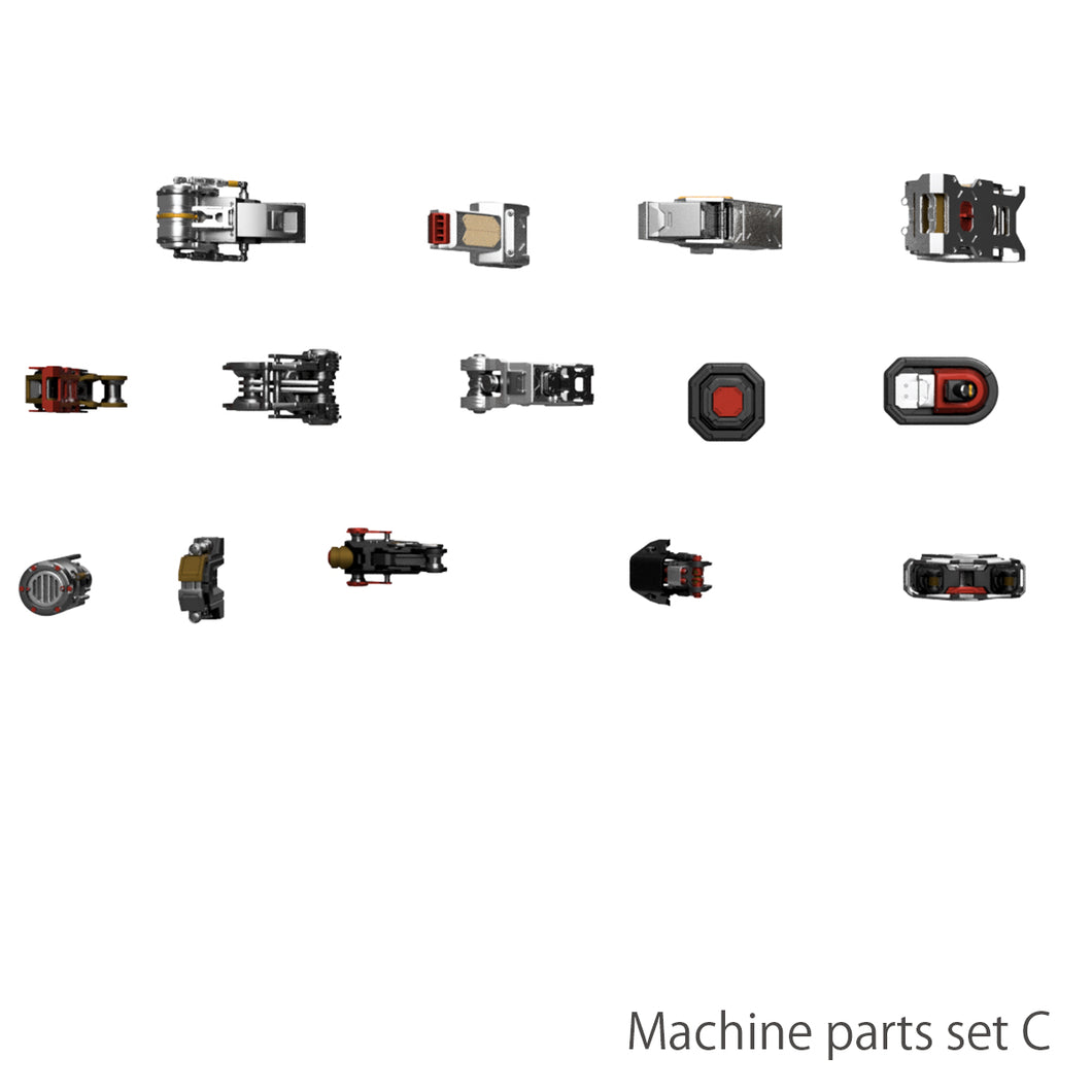 機械部品セットC　14種の機械部品