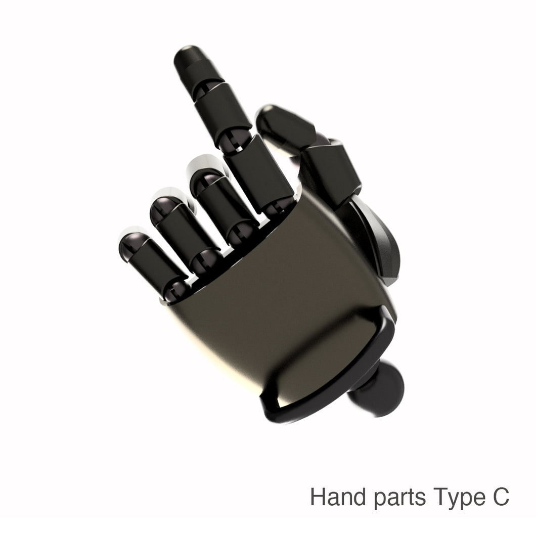 Hand parts Type C left and right set