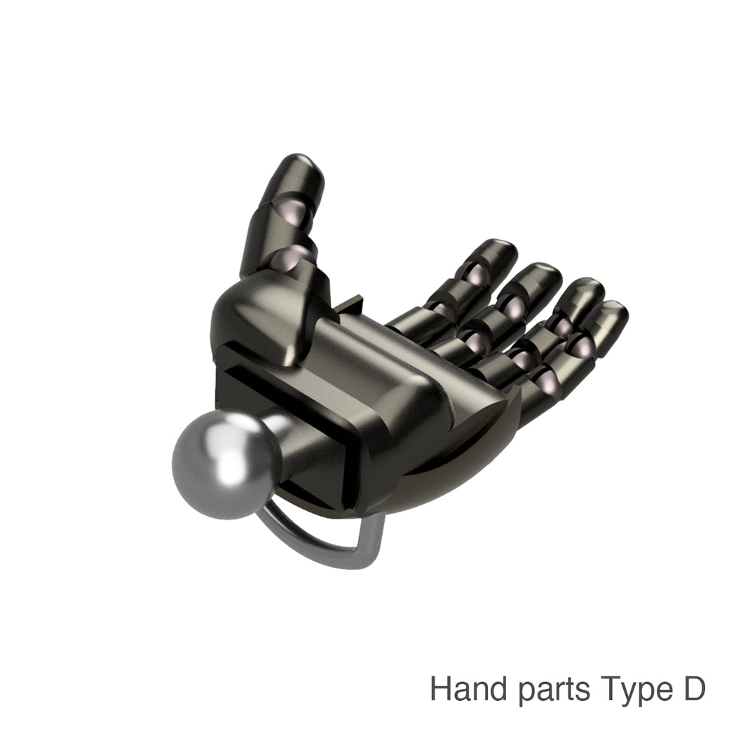 Hand parts Type D left and right set