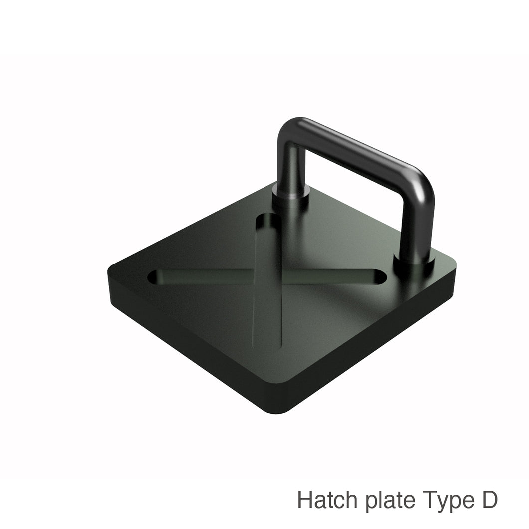 Hatch plate Type D non-scale S / M size 6 pieces each