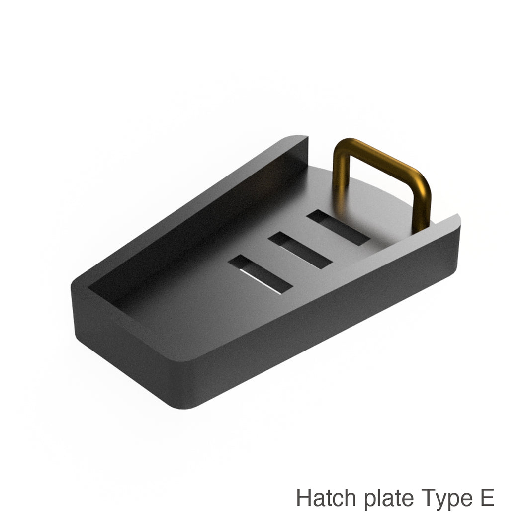 Hatch plate Type E non-scale S / M size 6 pieces each