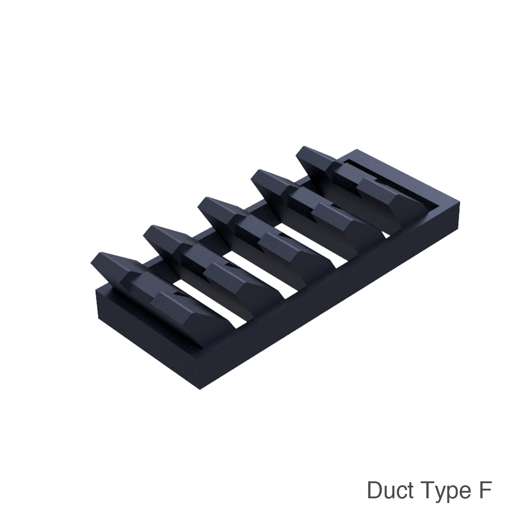 Duct Type F non-scale 20 pieces set