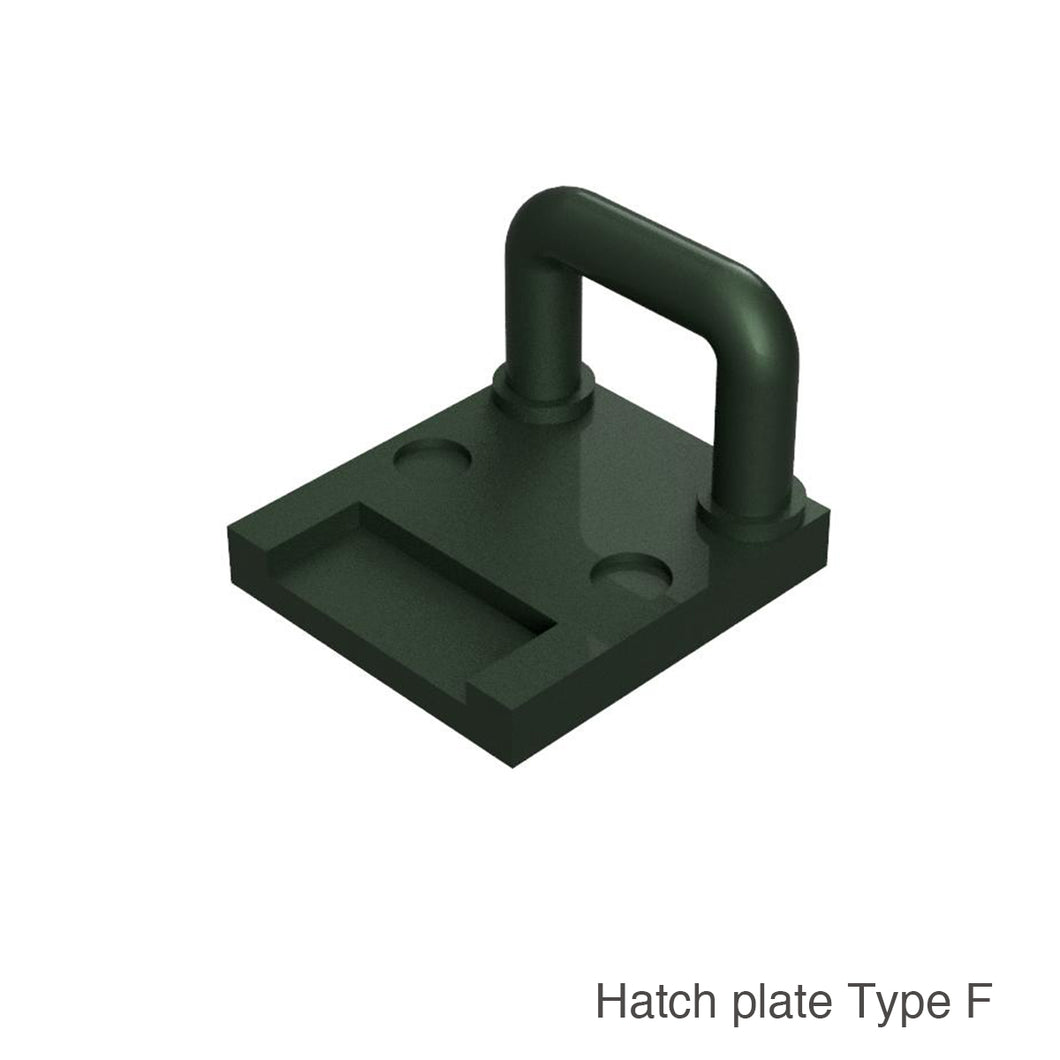 Hatch plate Type F non-scale S / M size 6 pieces each