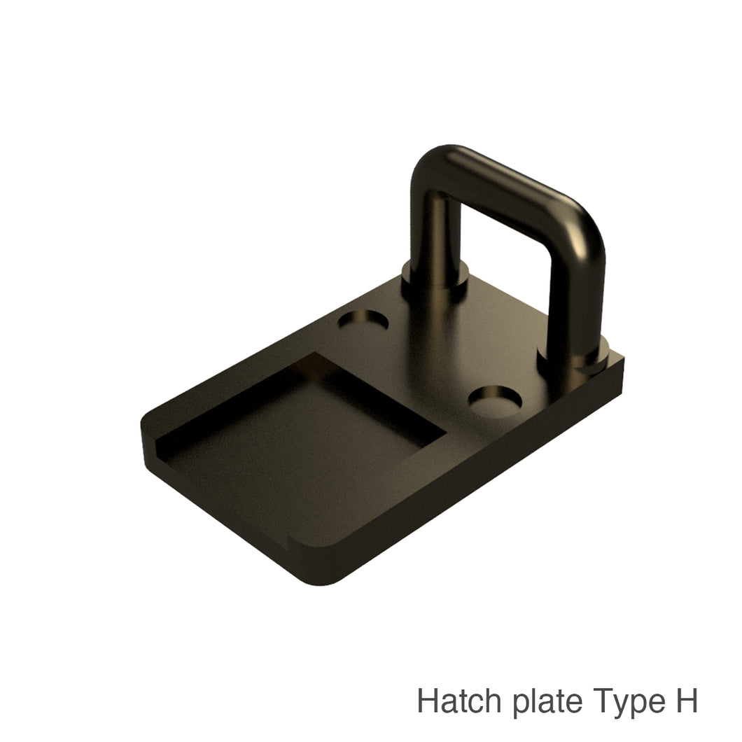 Hatch plate Type H non-scale S / M size 6 pieces each