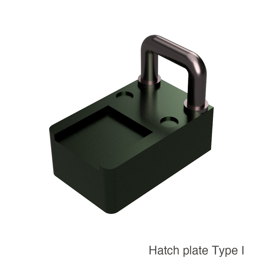 Hatch plate Type I non-scale S / M size 6 pieces each